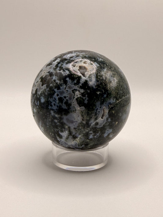 Moss Agate Sphere C