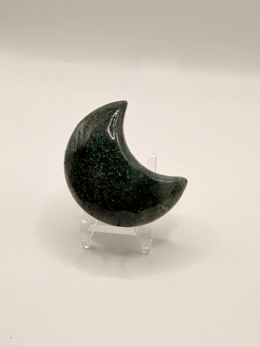 Moss Agate Moon A