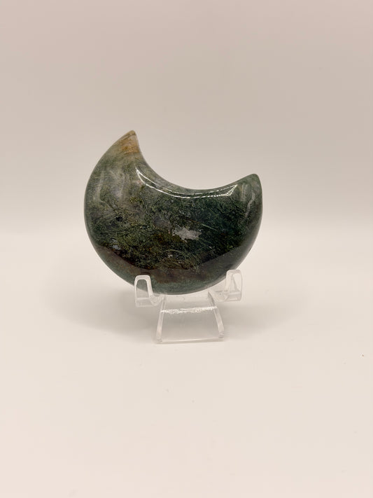 Moss Agate Moon C