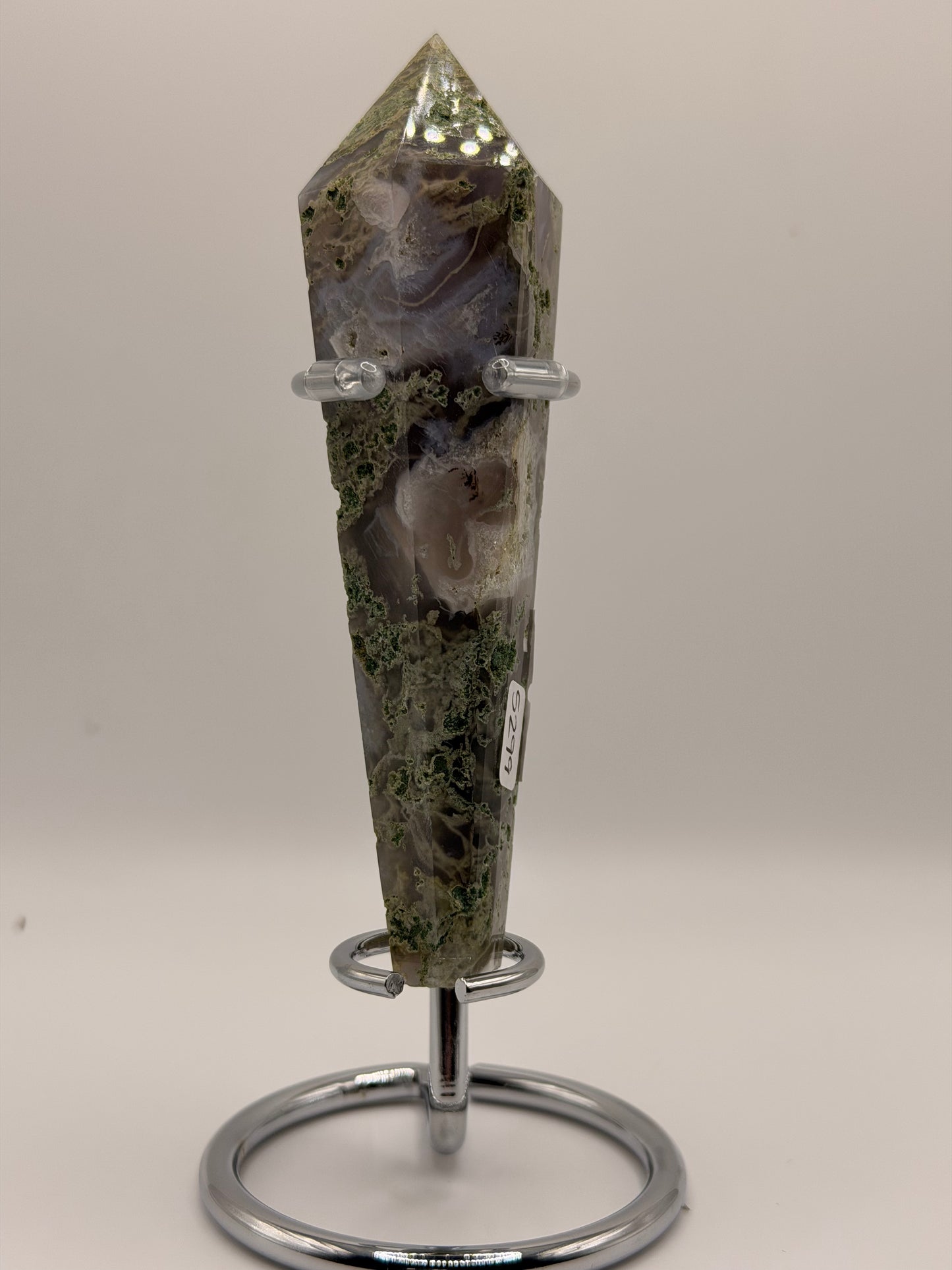 Moss Agate Scepter A