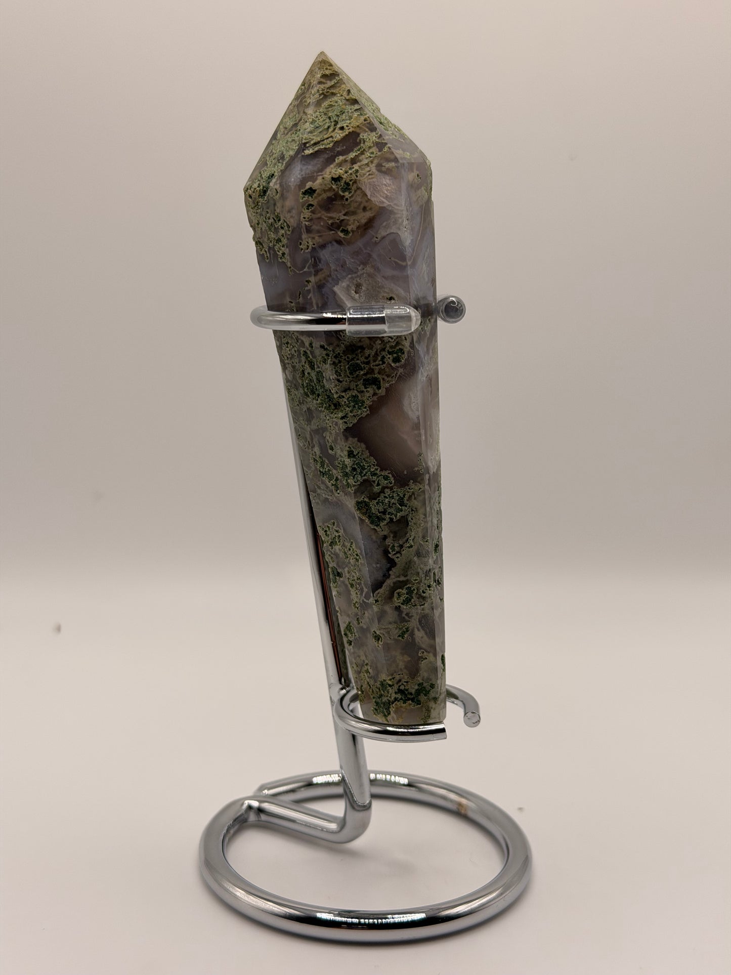 Moss Agate Scepter A