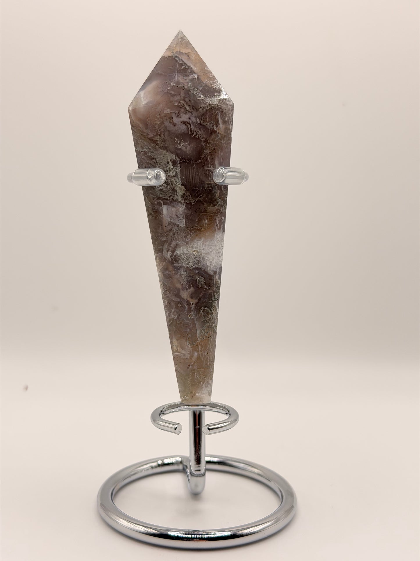 Moss Agate Scepter B