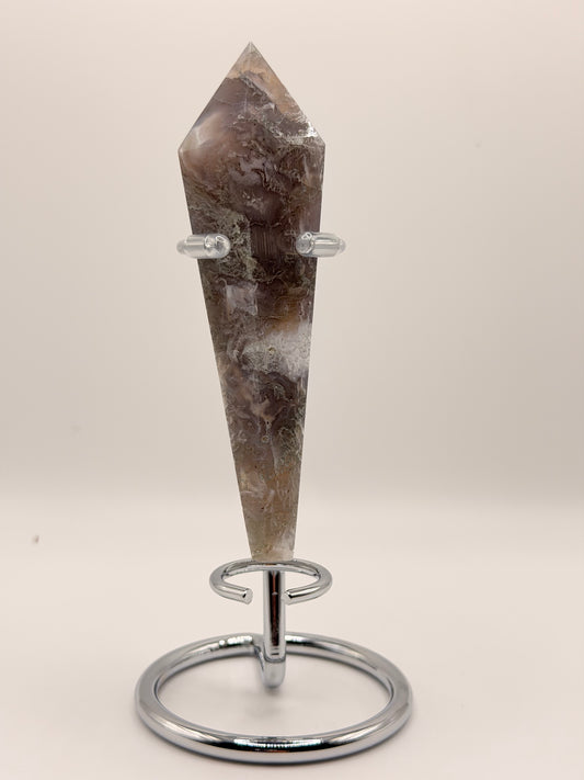 Moss Agate Scepter B