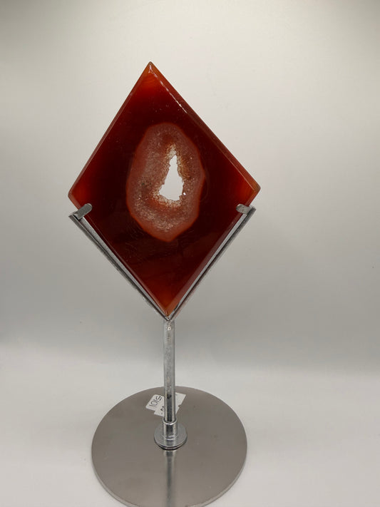Carnelian Diamond with Stand A