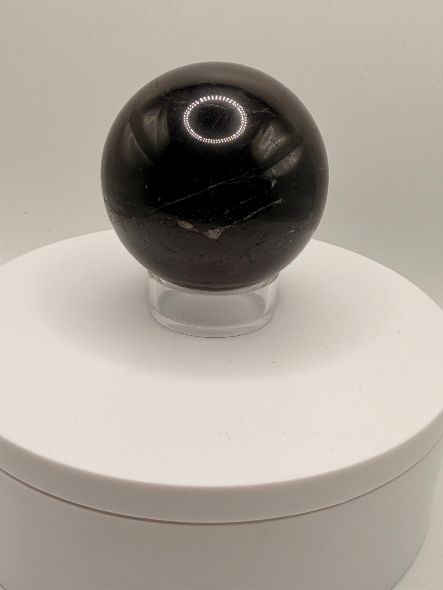 Black Tourmaline Sphere A