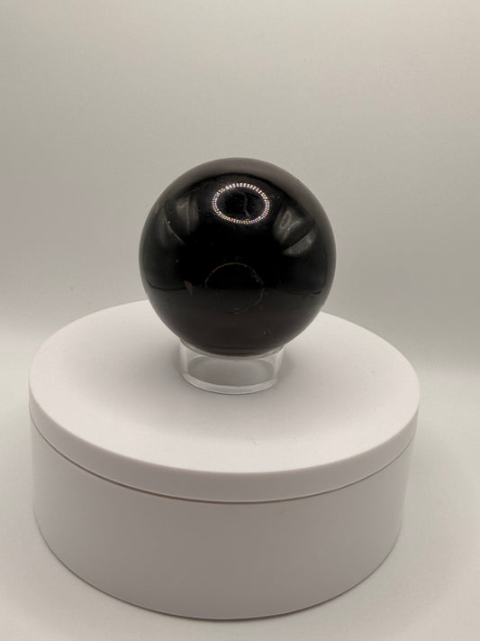 Black Tourmaline Sphere B