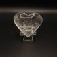 Clear Quartz Heart