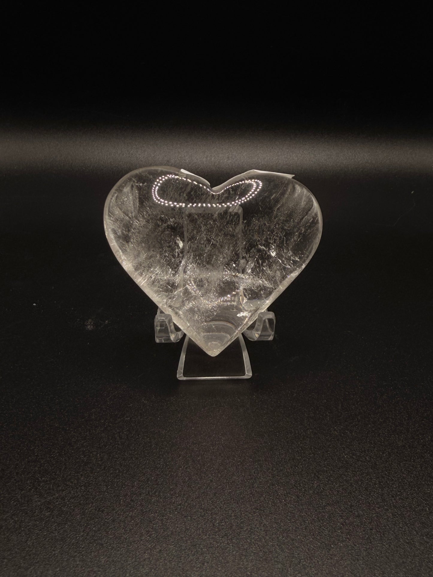 Clear Quartz Heart